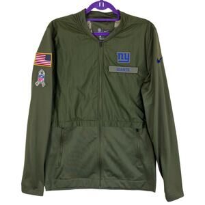 Nike New York Giants Salute to Service Hybrid Jacket NFL NY Football Team Green